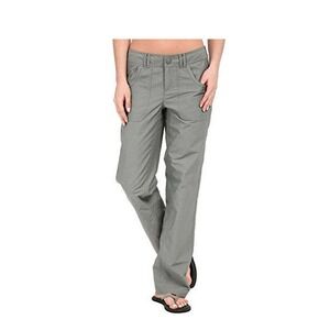 The North Face Hiking Pants Womens Size 10 Short Gray Roll Up Leg Horizon 2.0